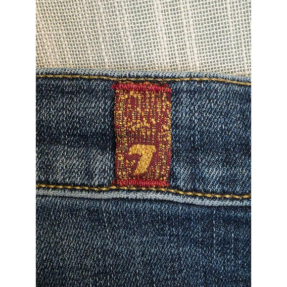 Women's 7 For All Mankind Jeans Size 29 Blue - Picture 14 of 15